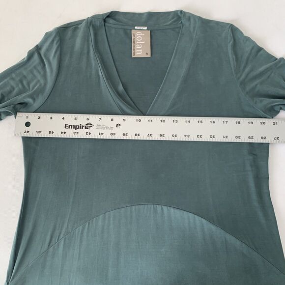 Anthropologie Dolan Dress M Green Long Sleeve Toute Swing Boho Minimalist Preppy - Picture 8 of 11